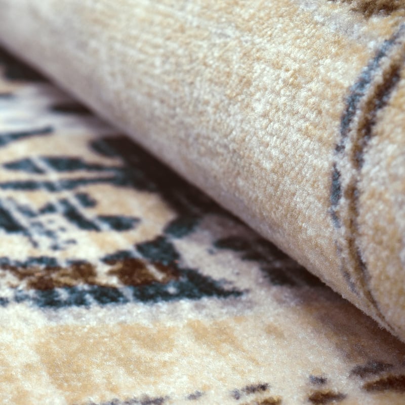 Superior Lani Printed Non-Slip Washable Indoor Area Rug