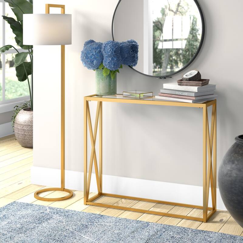 Arlo Console Table - 36" - Brass