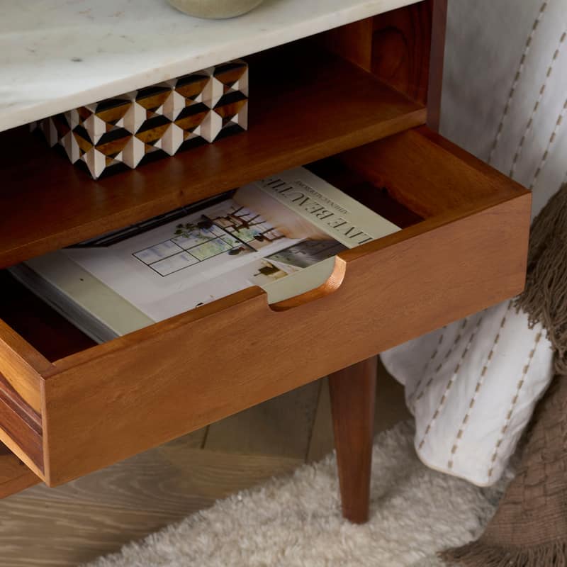 SAFAVIEH Home Alexi 2-Drawer Nightstand