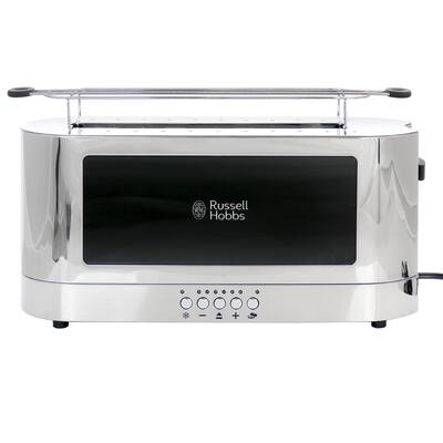 Russell Hobbs 2-Slice Glass Accent Long Toaster