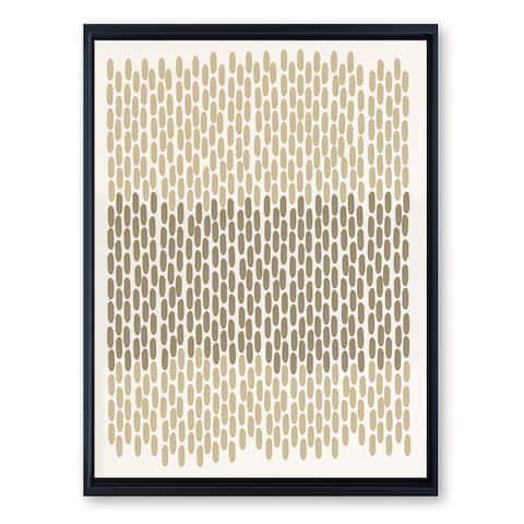 Abstract Neutral CLXI' Framed Canvas Wall Art by ChiChi Décor