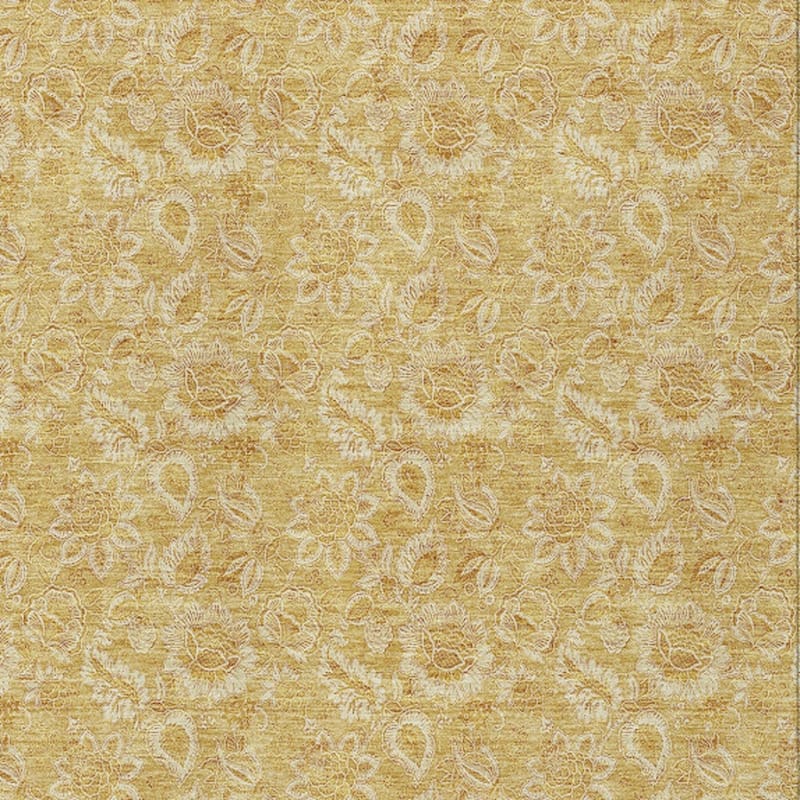 HomeRoots Floral Transitional Rectangle Outdoor Rug