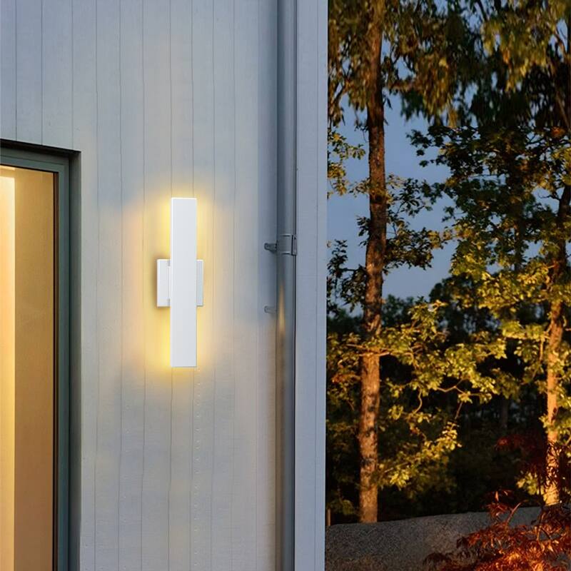 Outdoor Hardwired Wall Sconce Light With 360 Degree Rotation