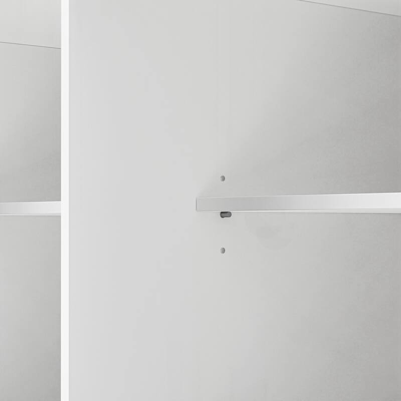 Large Kitchen Island with Drop Leaf,Power Outlet,,Rolling Kitchen Storage Cart on 5 Wheels with 5 Open Side Racks for Kitchen