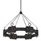 preview thumbnail 1 of 4, Hinkley Lighting 34106 Raffi 30" Wide Ring Chandelier Carbon Black