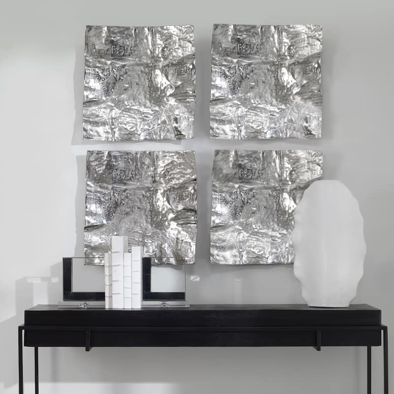 Uttermost Archive Nickel Wall Decor - 19 x 19 x 4
