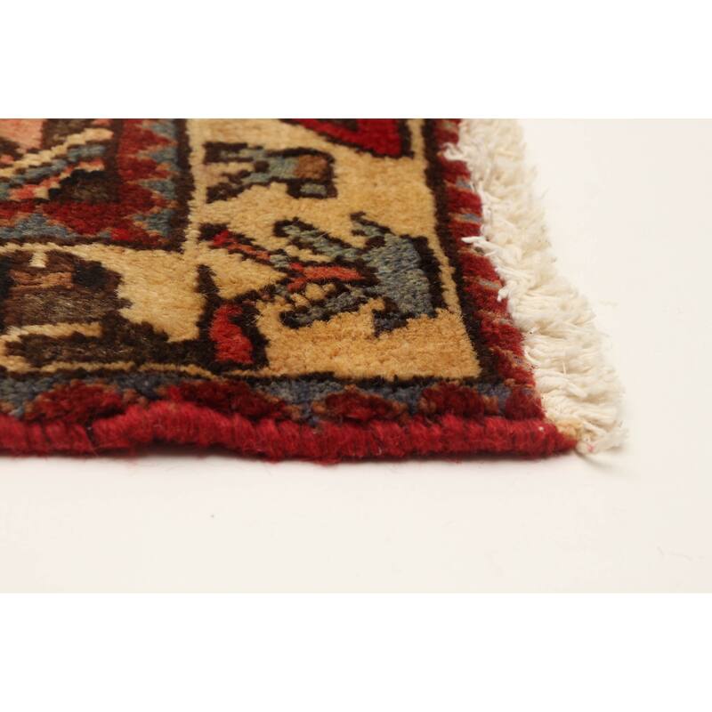 ECARPETGALLERY Hand-knotted Anadol Navy Wool Rug - 3'8 x 9'10