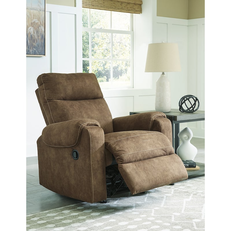 Signature Design by Ashley Edenwold Brown Recliner