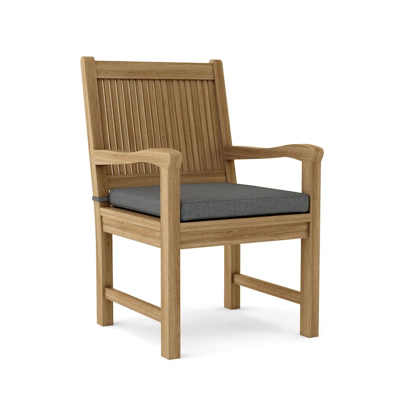 Chester Teak Outdoor Dining Chair - N/A