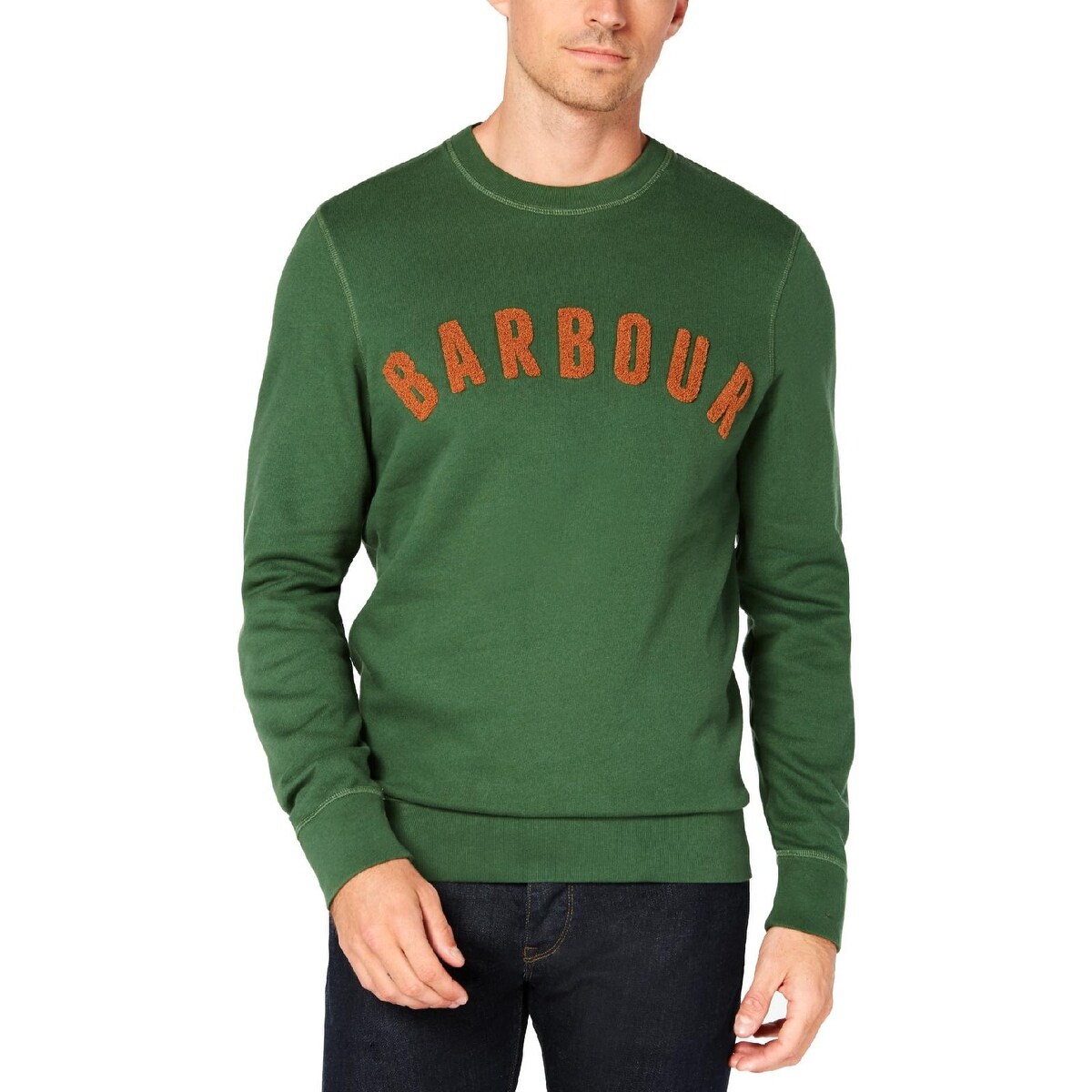 barbour sweatshirt mens