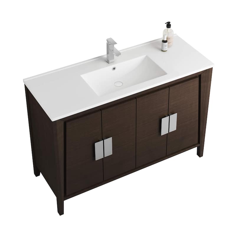 Fine Fixtures Imperial Collection Bathroom Vanity Cabinet Set,