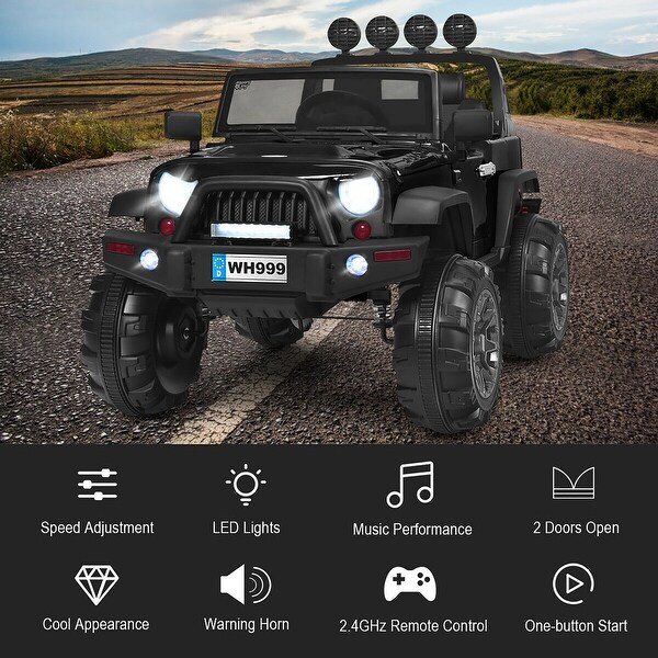 rc ride on truck