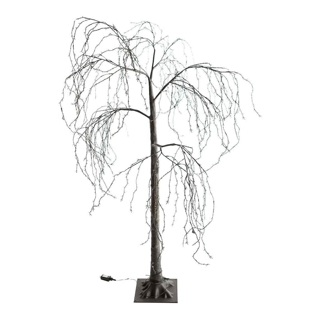 Indoor/Outdoor Electric Lighted Weep Willow Tree, 6' Tall