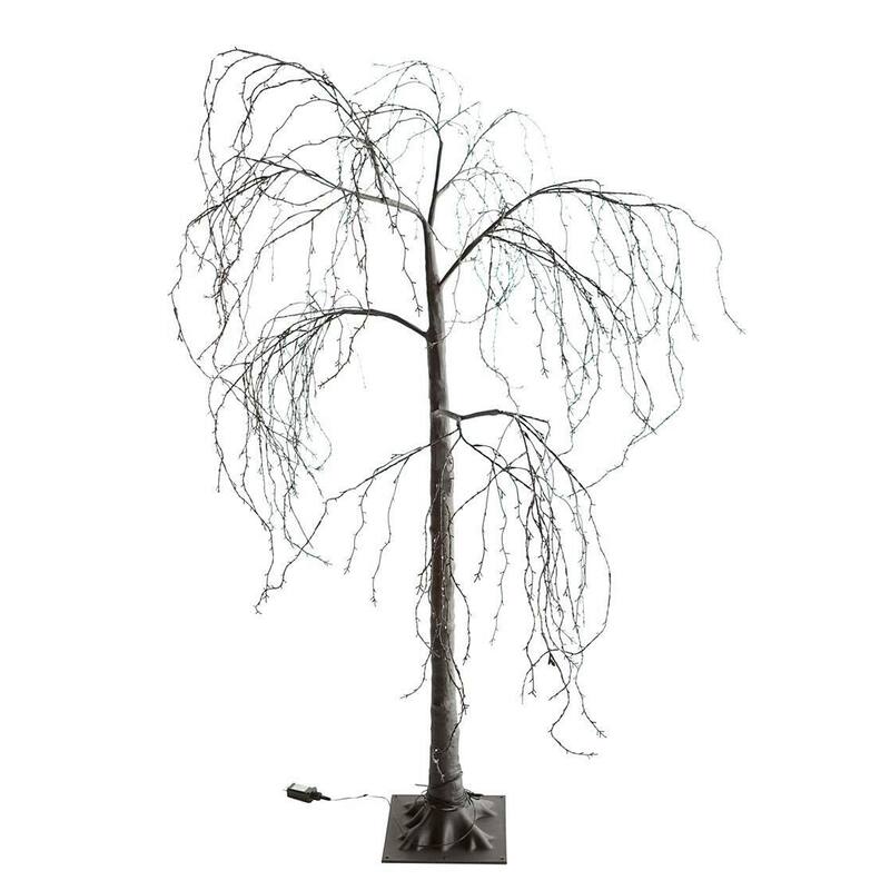 Indoor/Outdoor Electric Lighted Weep Willow Tree, 6' Tall
