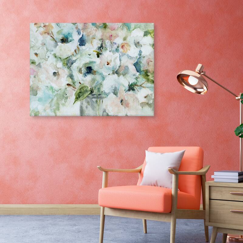 Blooming Softly by Carol Robinson Canvas Art Print
