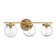 preview thumbnail 3 of 8, Trade Winds Linda 3-Light 24" Bathroom Vanity Light