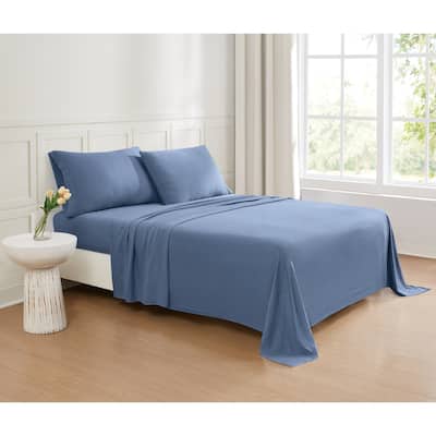 Truly Soft Garment Wash Solid Sheet Set