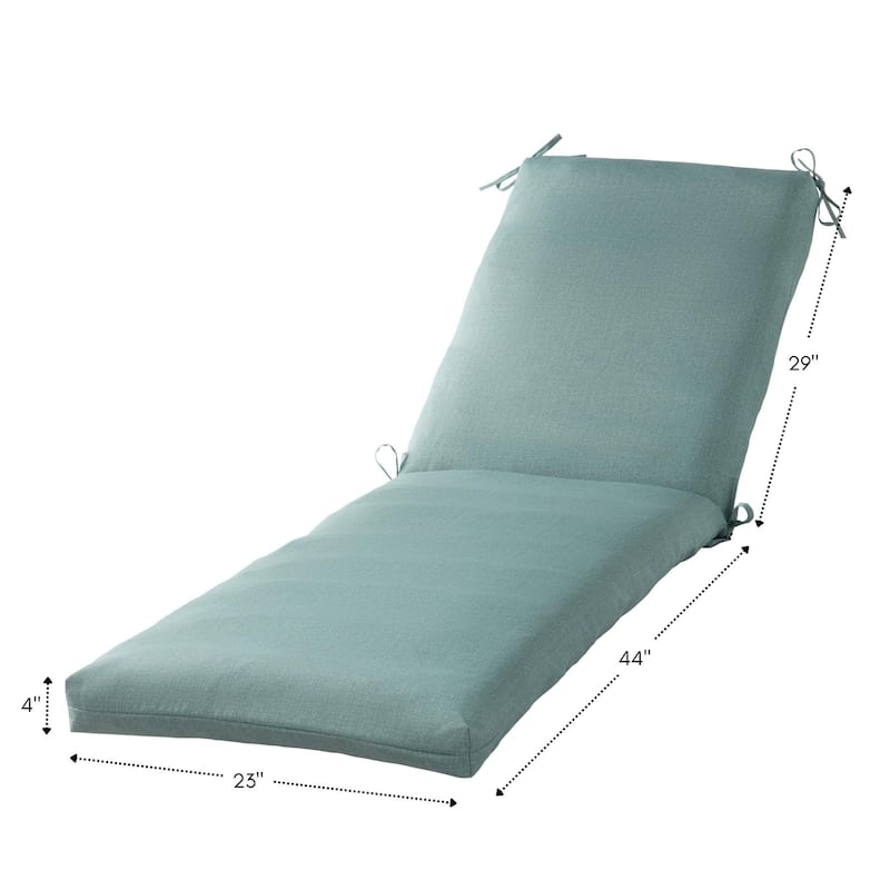 Greendale Home Fashions Outdoor Chaise Cushion (Cushion Only)