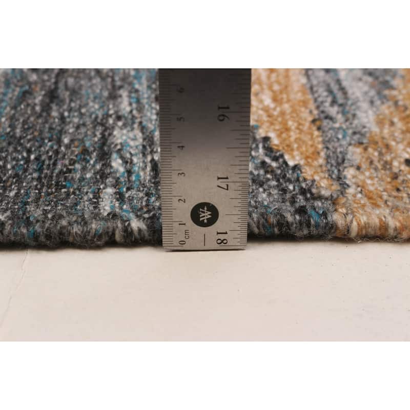 Ankara FW Grey Kilim 5'4" x 7'6" - 5'4 x 7'6