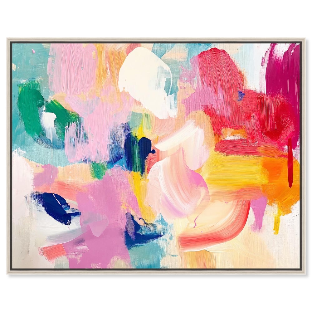 Pigment Play I Canvas by Art Remedy