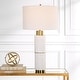 preview thumbnail 2 of 6, Uttermost Ruse Whitewashed Table Lamp - 16 W X 30 H X 16 D (in)