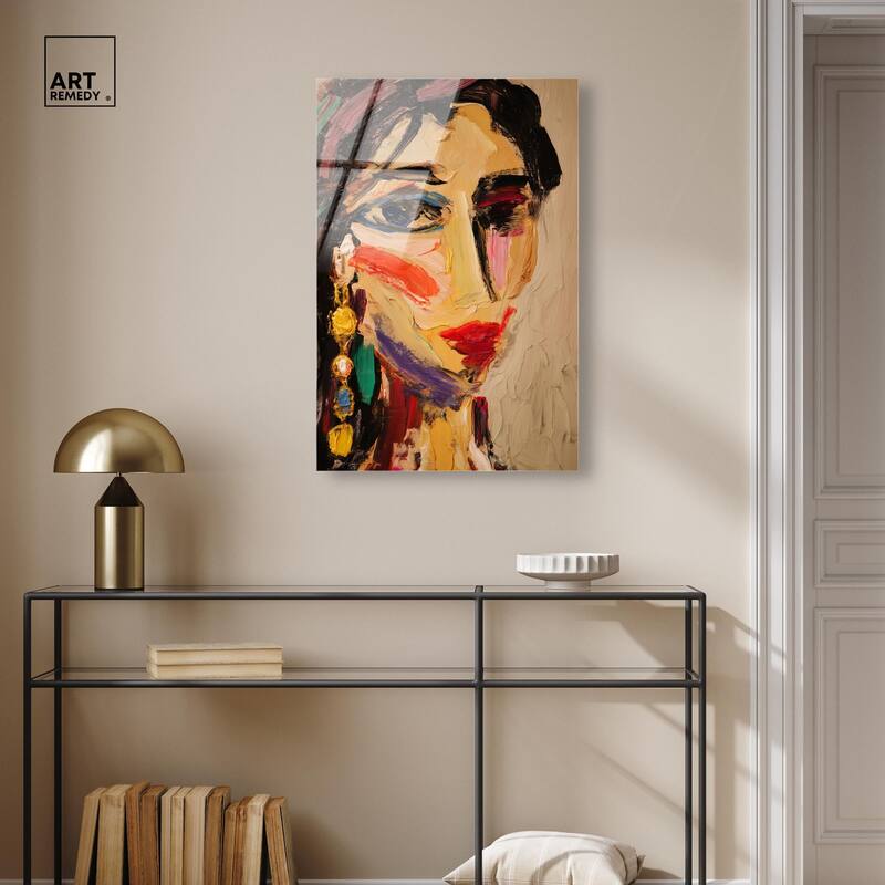 Colorful Expression I Acrylic by Art Remedy, Ready to Hang