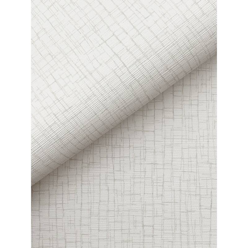 Warner Aden White Linear Abstract Wallpaper