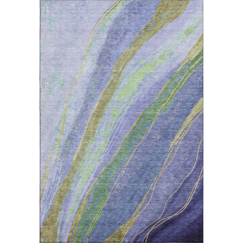 Premium Washable Super Soft Modern Flow Mayfield Rug