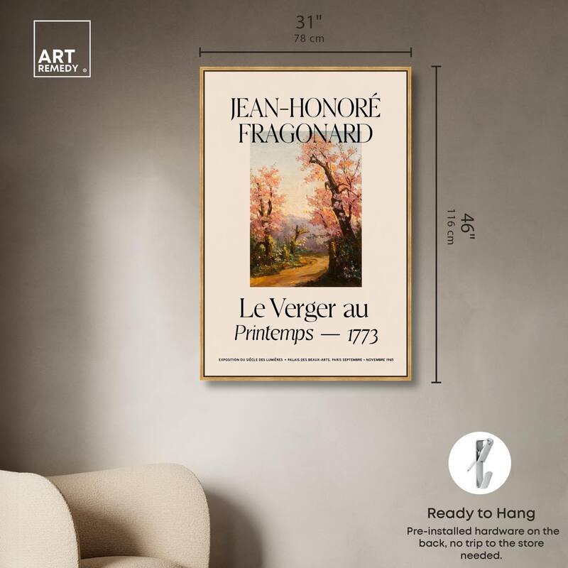 Springtime in Art Canvas by Art Remedy