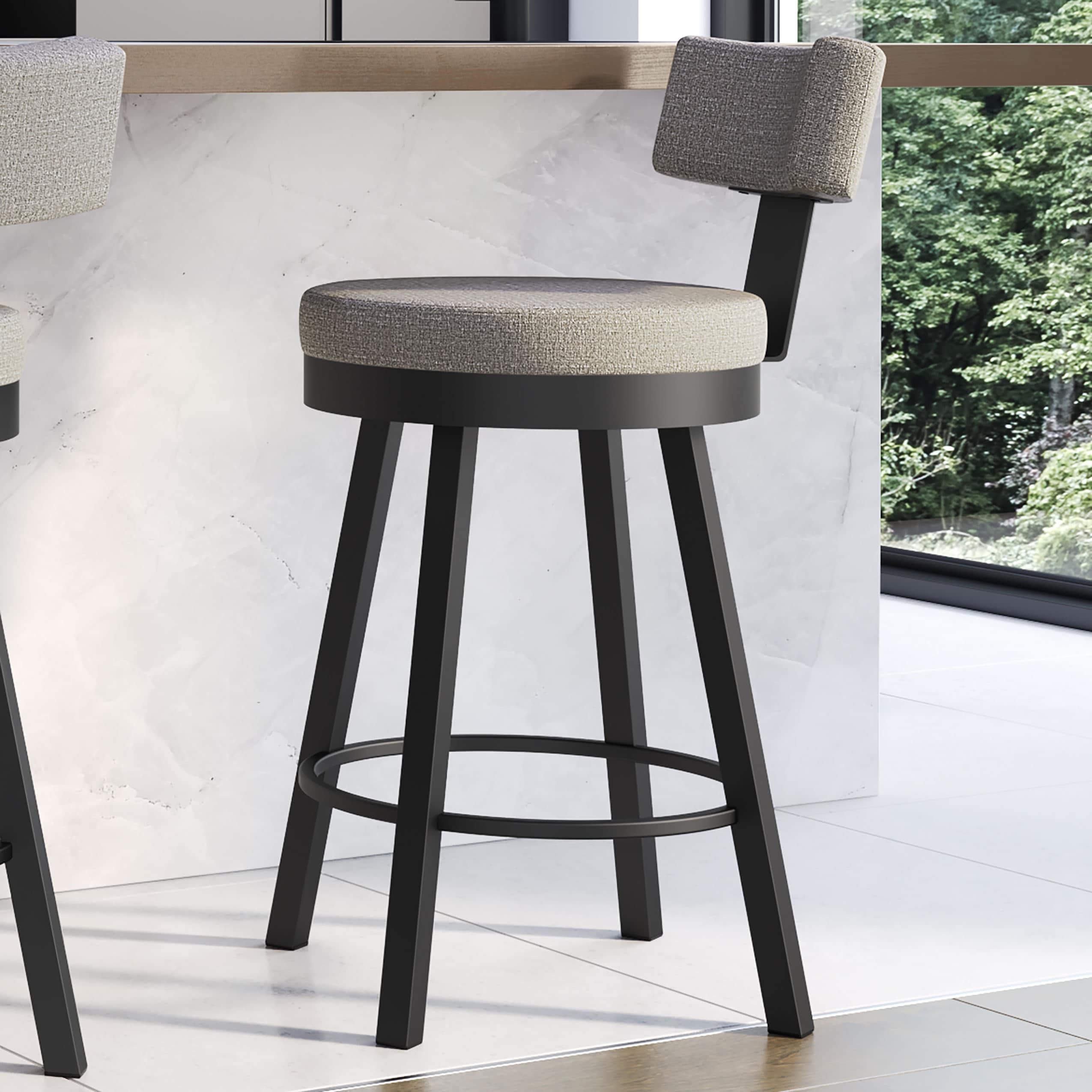Amisco Morgan Swivel Counter and Bar Stool Bed Bath Beyond
