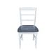 preview thumbnail 45 of 128, International Concepts Solid Wood Madrid Ladderback Chairs, Set of 2 - N/A
