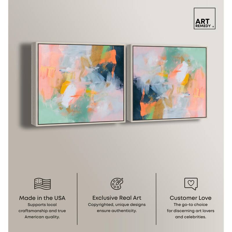 Mediterranean Blooms Canvas by Art Remedy