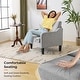 preview thumbnail 30 of 133, VINGLI Mid Century Modern Fabric Accent Chair