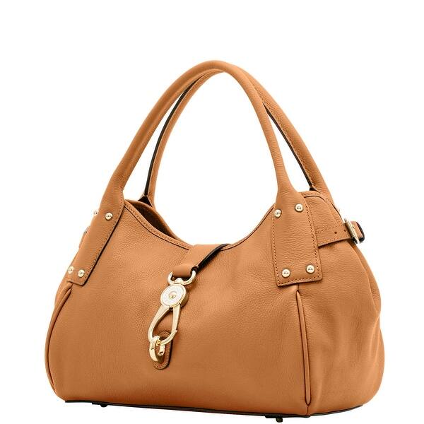 Shop Dooney Bourke Belvedere Medium Logo Lock Satchel Introduced By Dooney Bourke At 348 In Apr 2018 Overstock 21814864