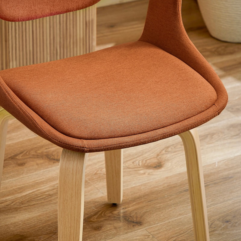 Art Leon Swivel Upholstered and Wood Accent Chair