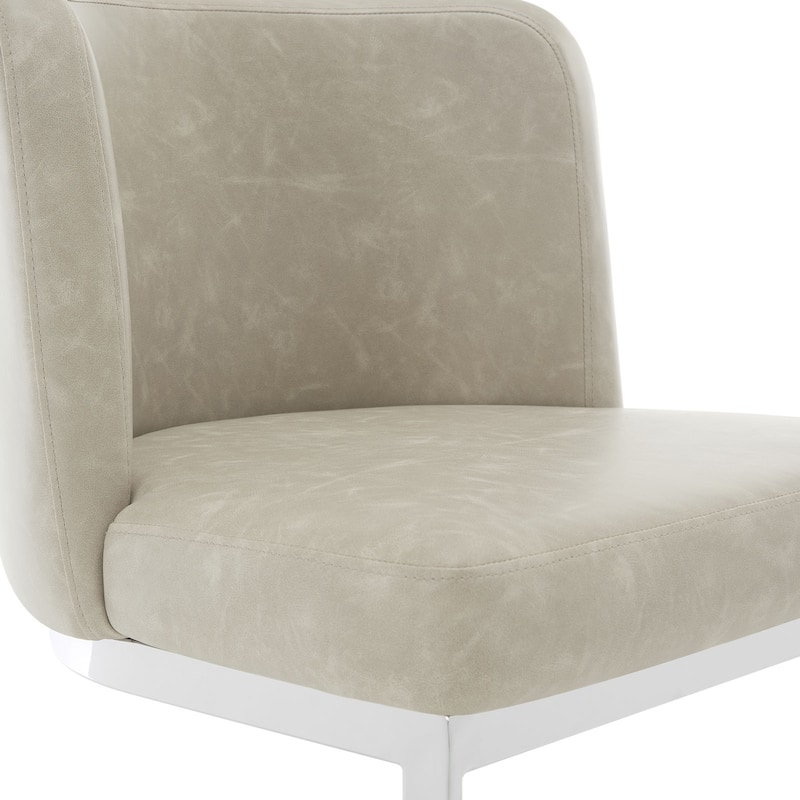 26" Upholstered Bar Stools, Counter Height Stools - 18.11"W x 19.69"D x 37.4"H