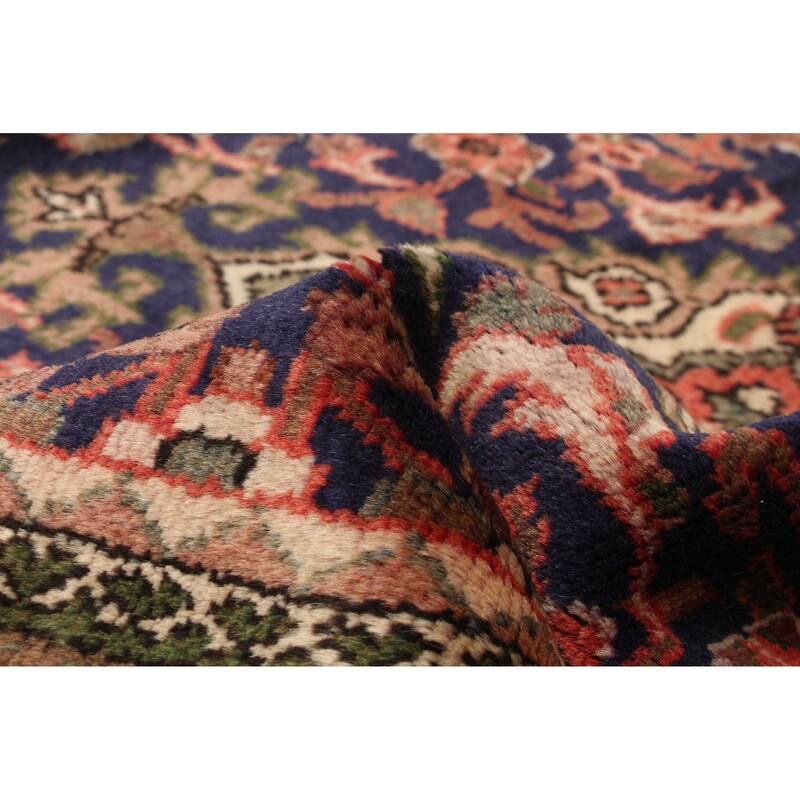 ECARPETGALLERY Hand-knotted Anadol Navy Wool Rug - 2'9 x 9'2