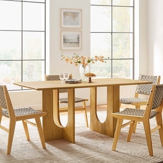 Rivian Rectangular 70" Wood Dining Table - Bed Bath & Beyond - 39993286