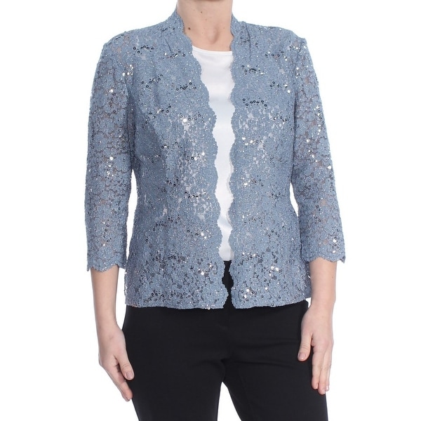 blue evening jacket