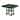POLYWOOD Nautical 44" Dining Table