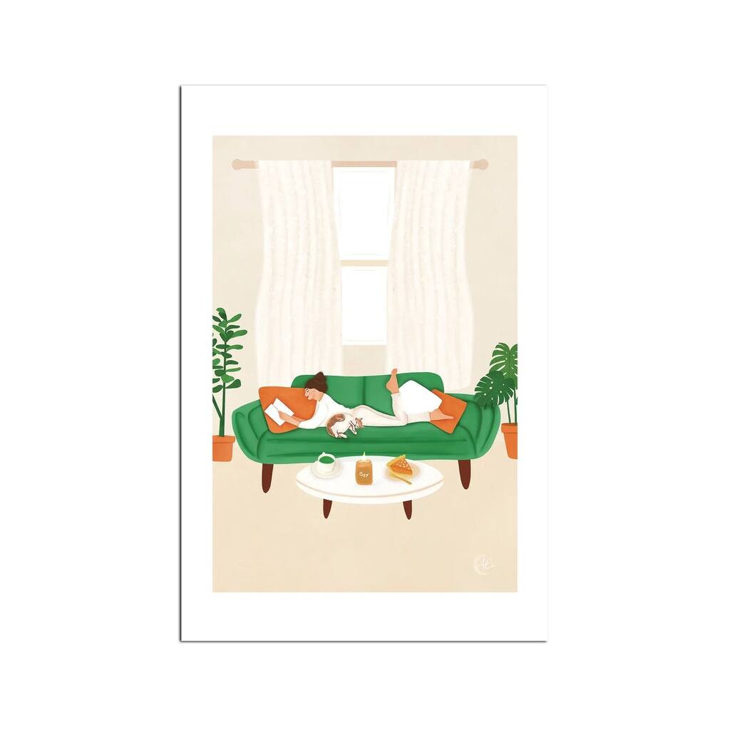 November Essentials Fine Art Paper Print by Ale Chiritescu - Multi