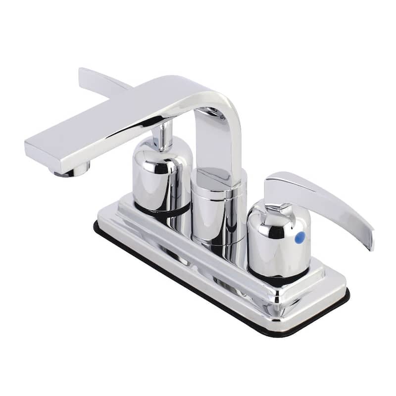Kingston Brass Centurion 1.2 GPM Deck Mounted Centerset Bathroom - Polished Chrome