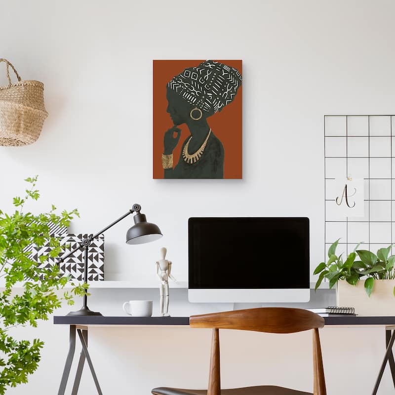 Graceful Majesty Spice II Canvas Art Print