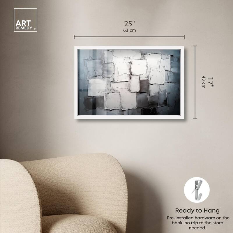 Urban Grid Shadowbox by Art Remedy
