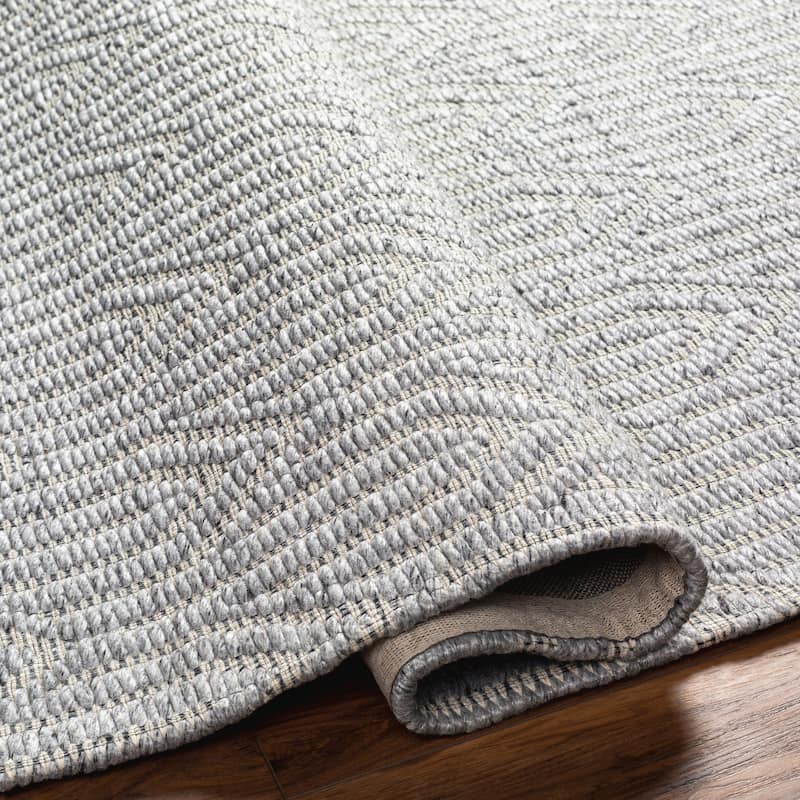 Zulie Handmade Art Deco Wool & Recycled PET Area Rug
