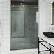 preview thumbnail 1 of 57, VIGO Elan E-class Shower Door with Clear Glass 3L x 68W x 76H - Matte Gold