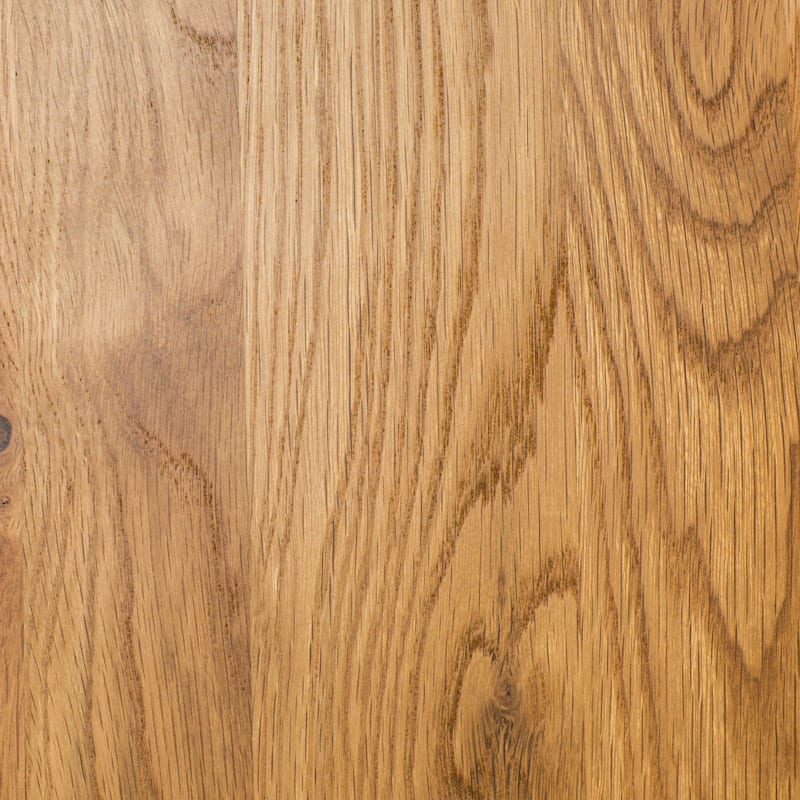 Poly and Bark Kent Solid Oak Wood Dining Table