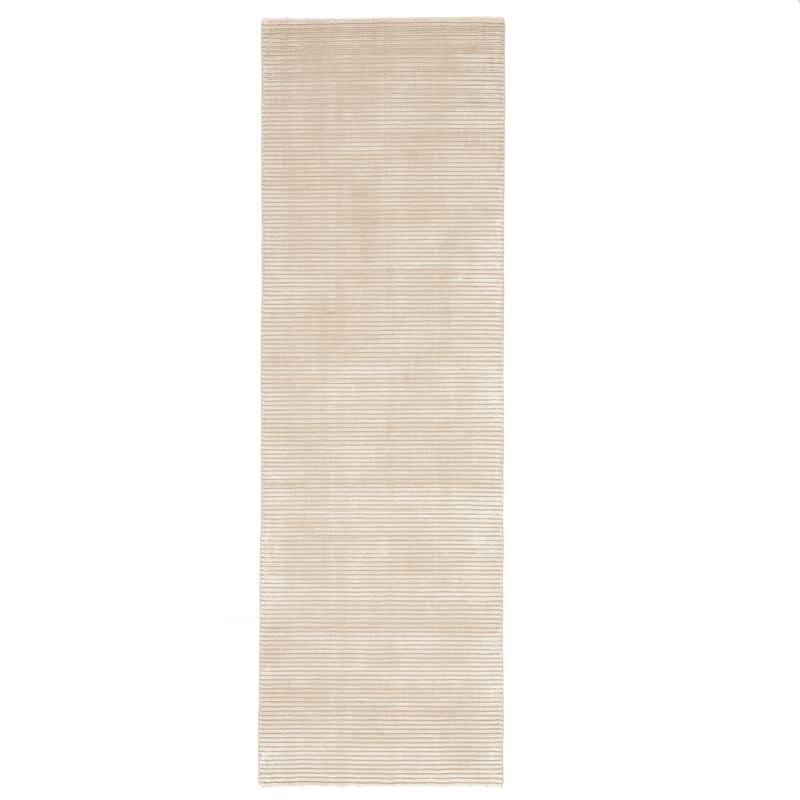 Phase Handmade Solid Color Textured Wool/ Viscose Area Rug