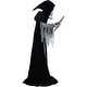 preview thumbnail 13 of 14, Haunted Hill Farm 8.5-Ft. Tall Motion-Activated Ginormous Reaper, Premium Talking Halloween Animatronic