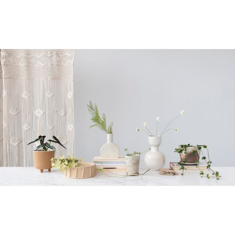 Decorative Terra-cotta Bowl